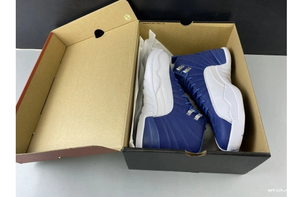 Rep EP Air Jordan 130690-404 Stone Retro 12 130690-404 Blue 0203